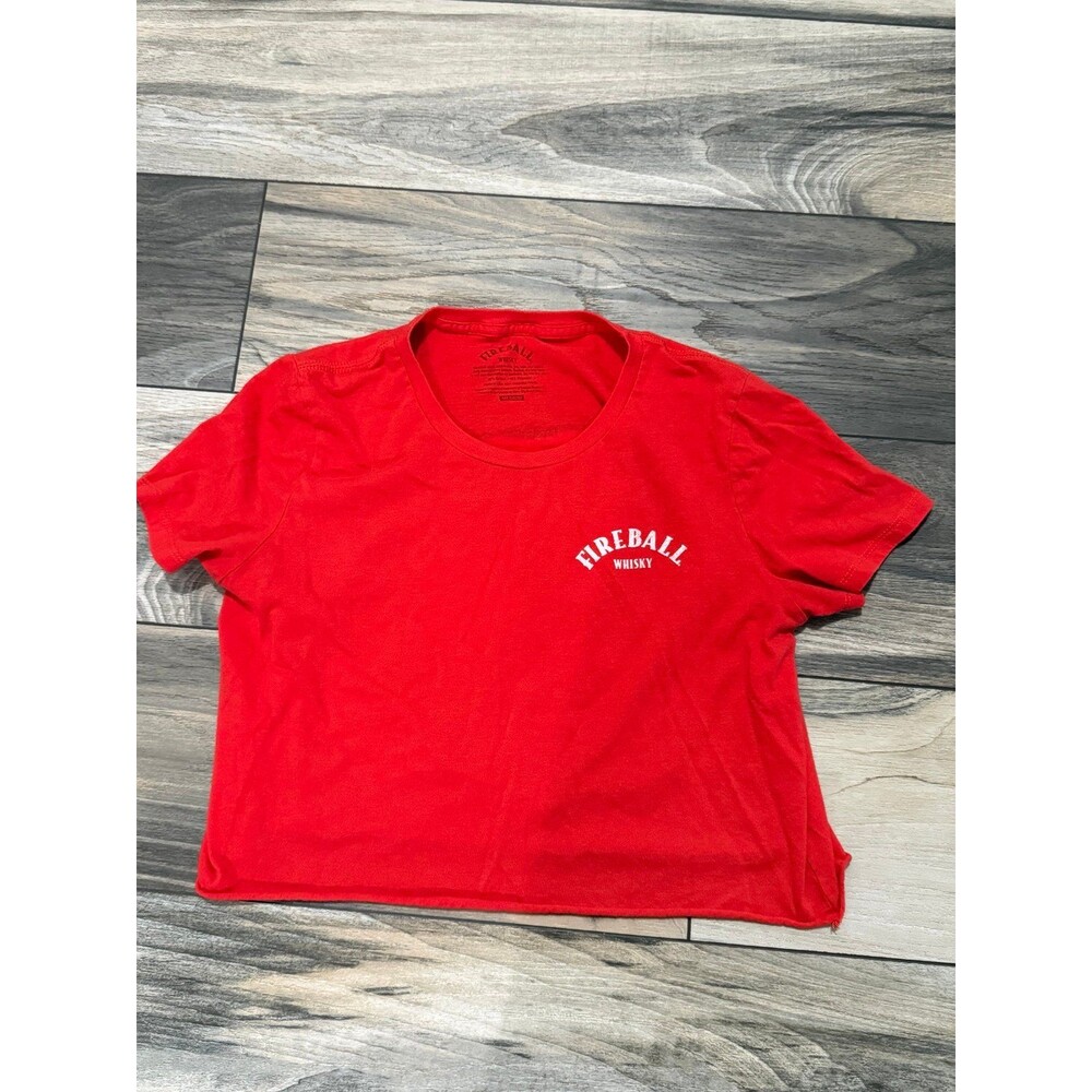 Fireball cropped t shirt women’s